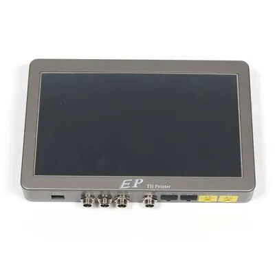 Impresora de inyección de tinta térmica D-EP con pantalla táctil de 10 pulgadas 4 cabezas de impresión y tecnología HP TIJ2.5 para codificación de alta resolución