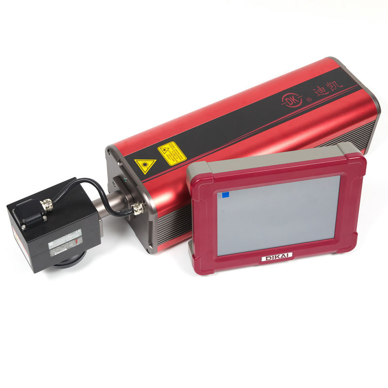 marcador del laser del código del lote de la fecha de caducidad de la máquina de la marca del laser del CO2 de 30W 50W