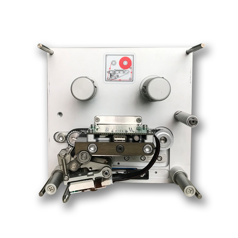Impresora de transferencia térmica automática con cabezal de impresión de 24 mm, 200 DPI y longitud máxima de cinta de 450 m para impresión a alta velocidad