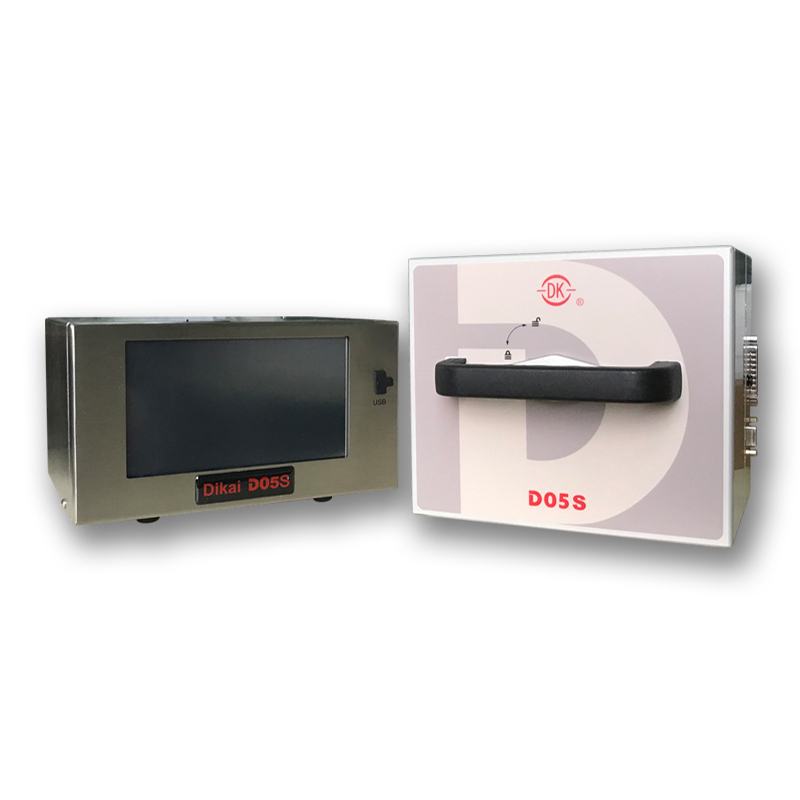 Impresora TTO automática DIKAI D05S con área de impresión de 53 mm*150 mm y velocidad de impresión de 2-36 m/min para bolsas de papel plástico