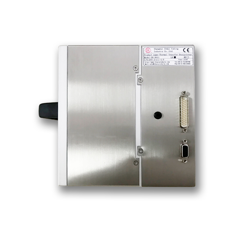 Impresora TTO automática DIKAI D05S con área de impresión de 53 mm*150 mm y velocidad de impresión de 2-36 m/min para bolsas de papel plástico